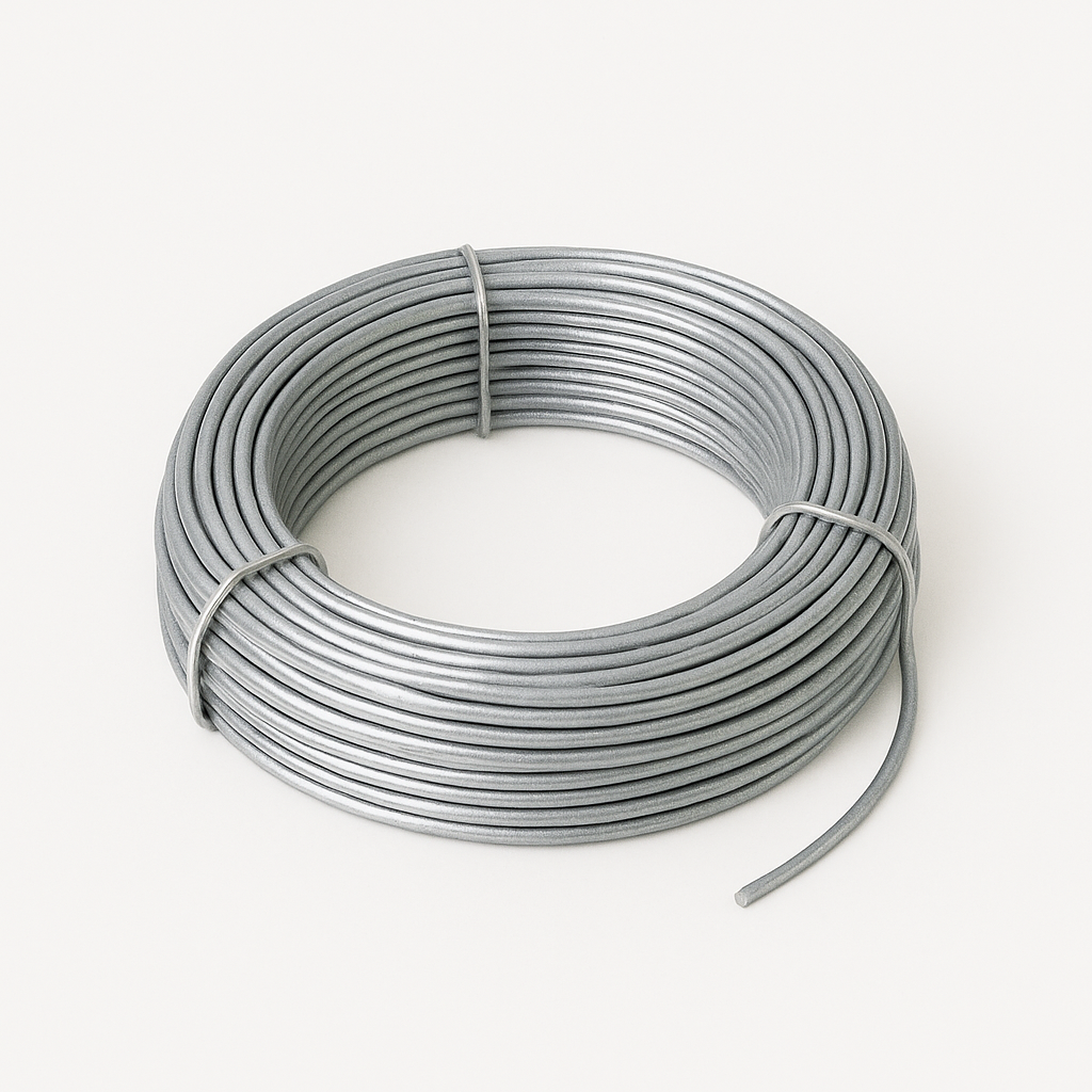 Tvoros tinklo įtempimo viela, ø2,4 mm, 100 m
